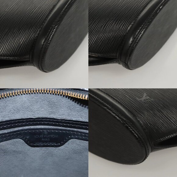 LOUIS VUITTON Epi Saint Jacques Shoulder Bag Black M50042 LV Auth BA1332 - Picture 16 of 16